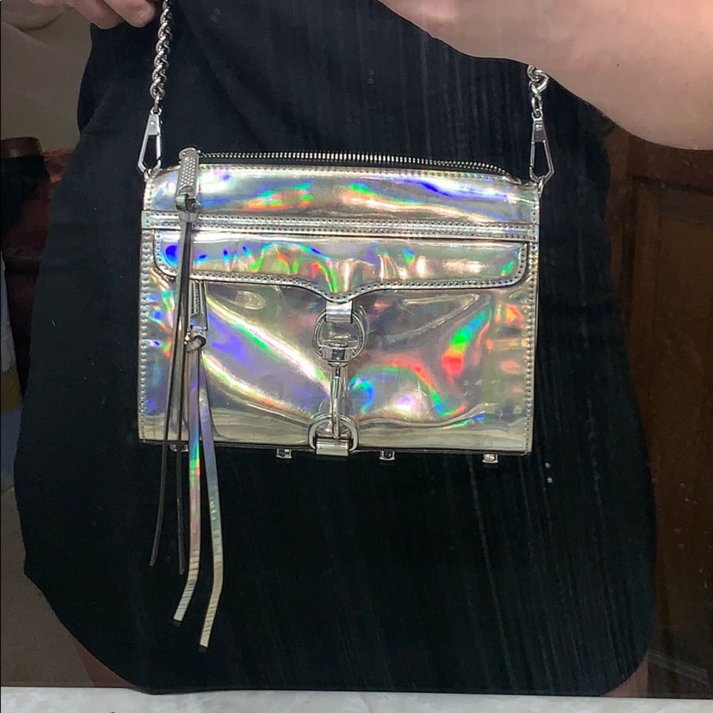 Rebecca Minkoff Iridescent MAC Crossbody Purse 195 - Picture 3 of 8